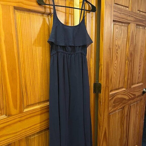 Design 365 Girls (Kohl's) Thin Strap Midi Dress, Blue, Girls' XL - Picture 1 of 4